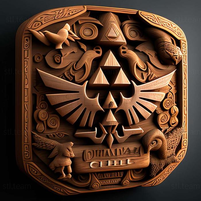 3D модель The Legend of Zelda Ocarina of Time 3D-игра (STL)
